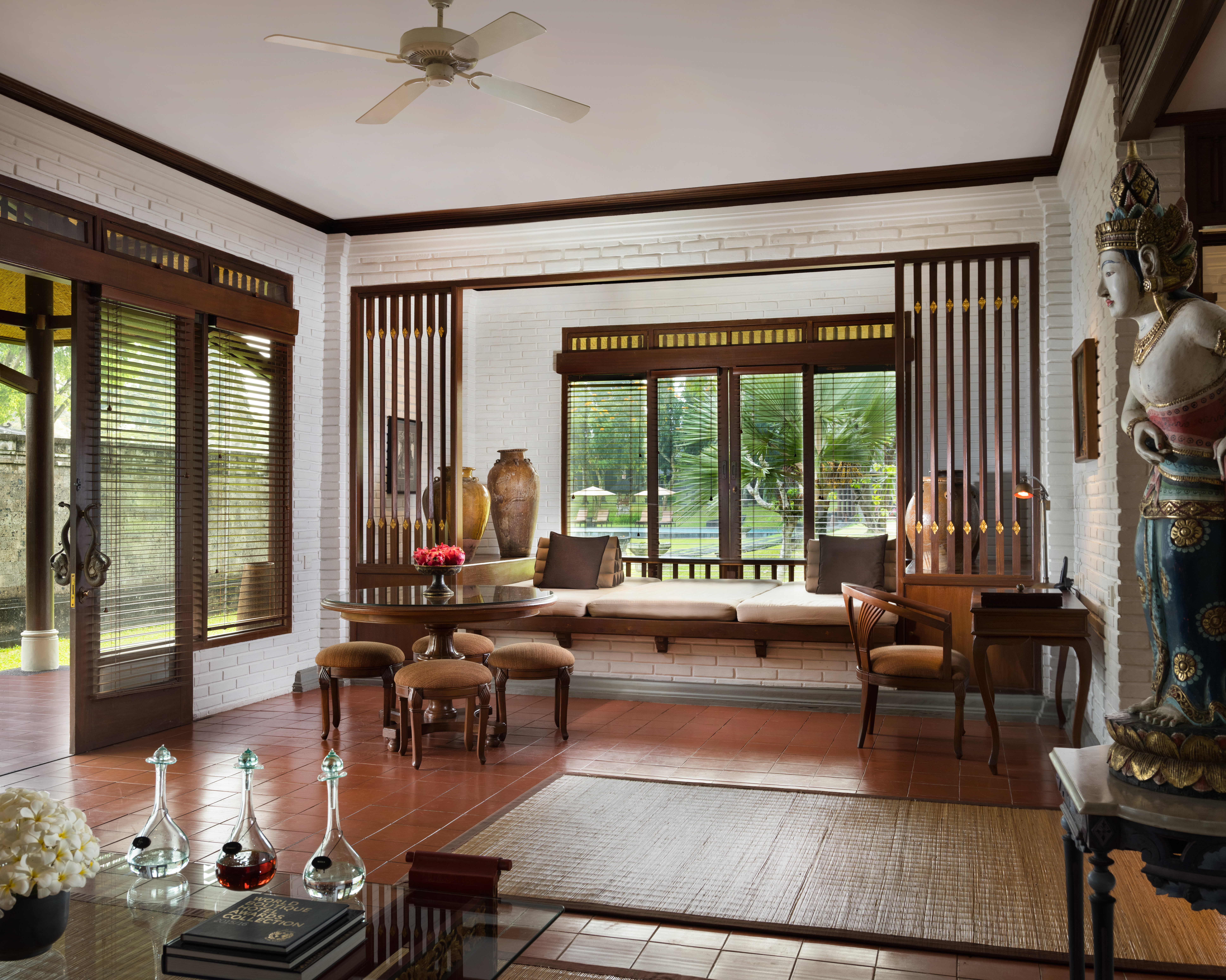 Living room of Family Pool Villa